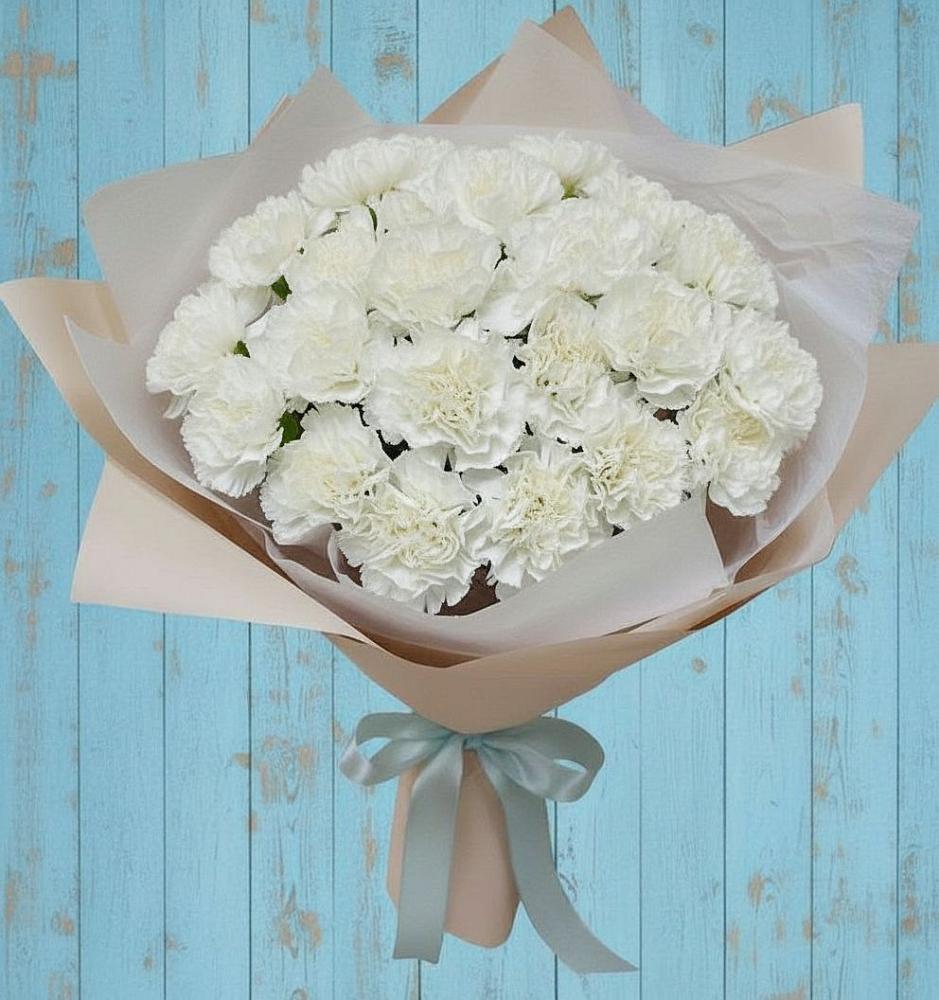 Букет цветов из: Гвоздики в Серове Свердловская область