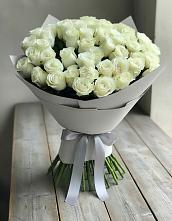 Букет 35 Белых роз в Серове Свердловская область