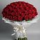 Букет 101 Красная роза Блэк Мэджик в Серове Свердловская область