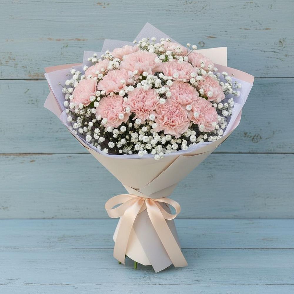 Букет цветов из: Гвоздики в Серове Свердловская область