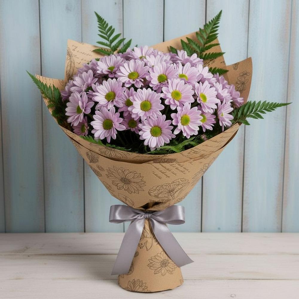 Букет цветов из: Хризантемы в Серове Свердловская область