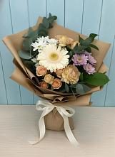 Букет цветов из:  Герберы и Хризантемы в Серове Свердловская область