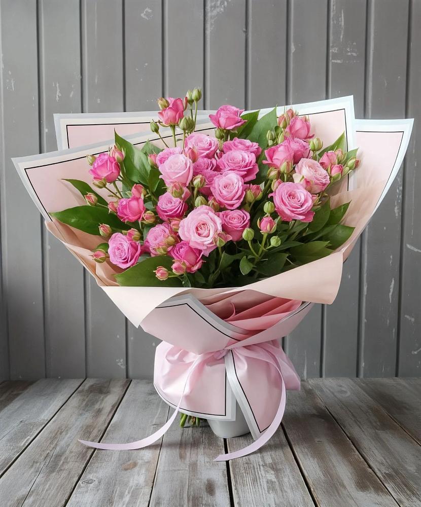 Букет Розовый кустик в Серове Свердловская область