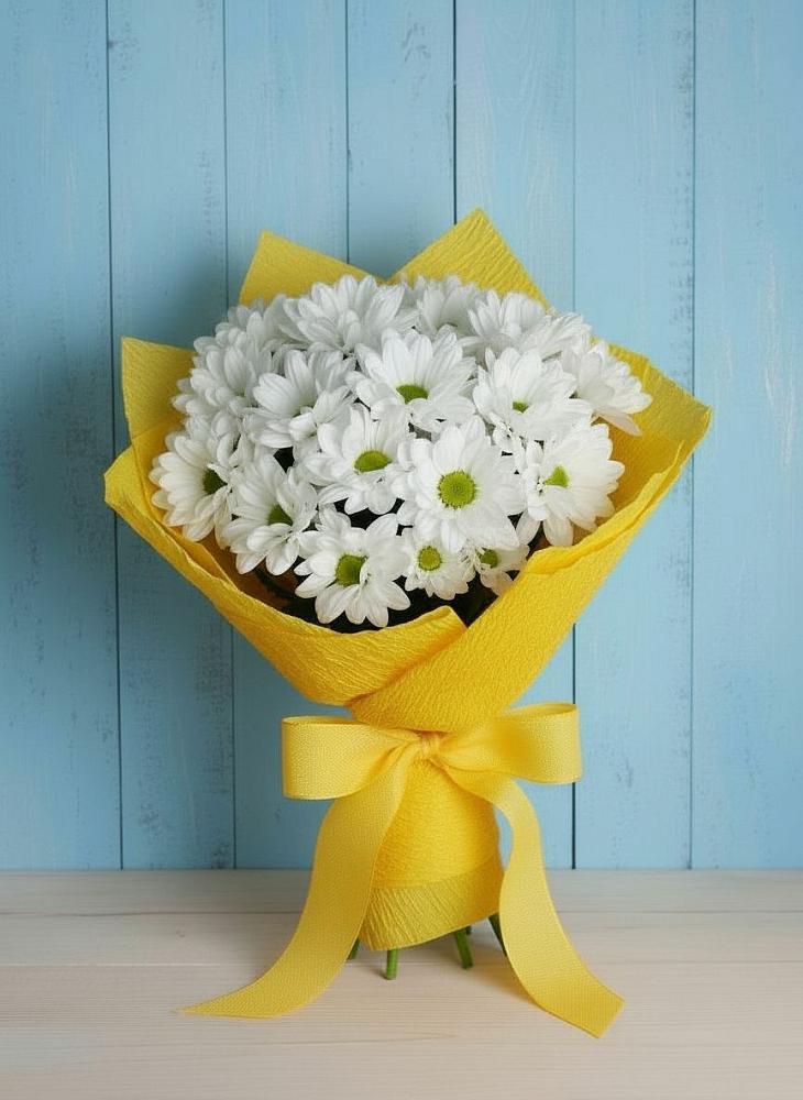 Букет цветов из: Хризантемы в Серове Свердловская область