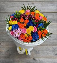 Букет цветов из:  Розы и Хризантемы в Серове Свердловская область