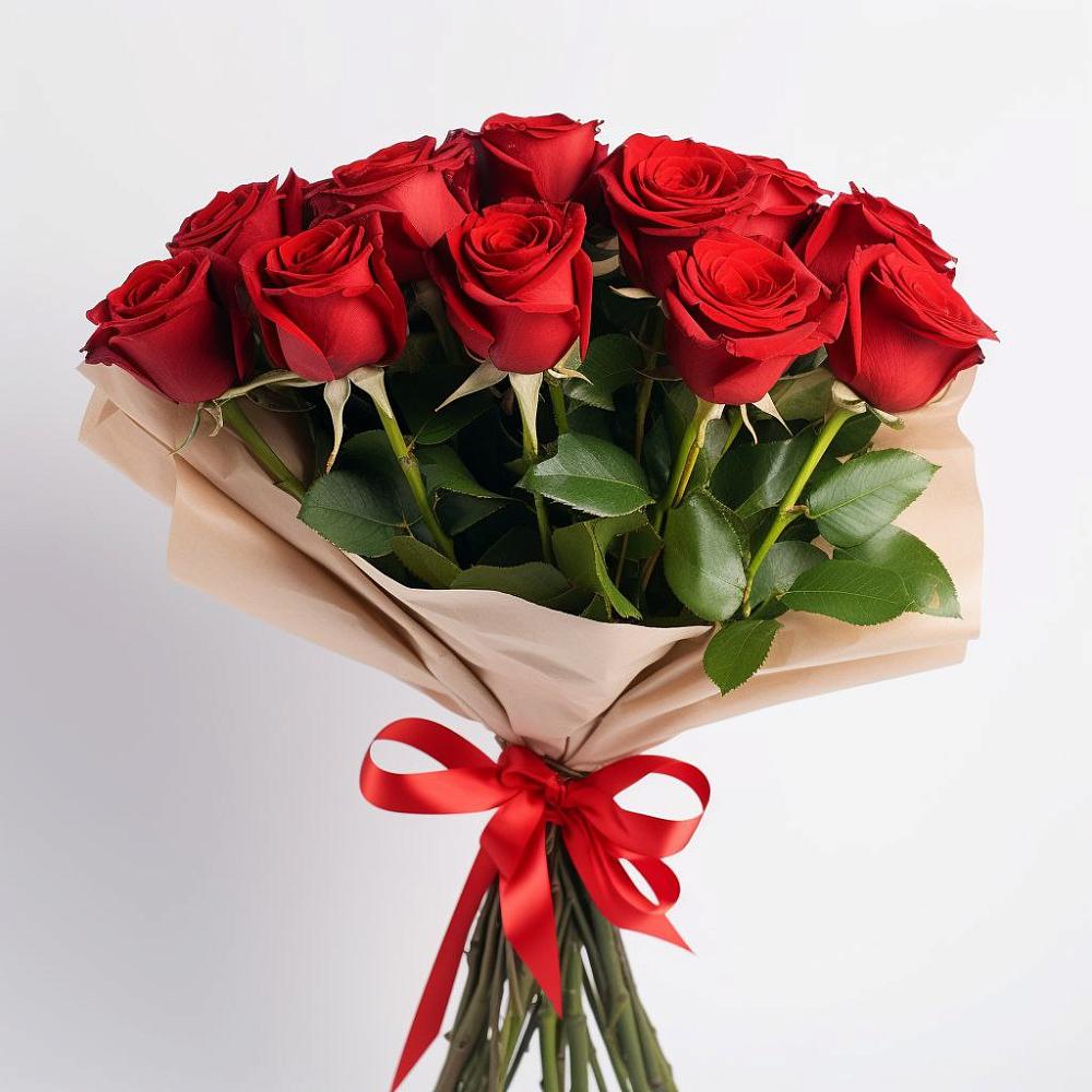 Букет 11 Красных роз Эдлесс Лав в Серове Свердловская область