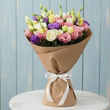 Букет цветов из:  Лизиантусы #REPLACE_PRED# Серове Свердловская область