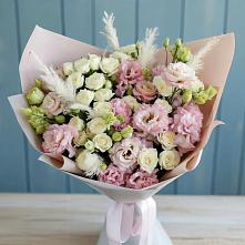 Букет цветов из:  Альстромерии и Розы в Серове Свердловская область